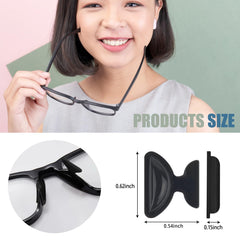 Ten pairs of nose pads for glasses