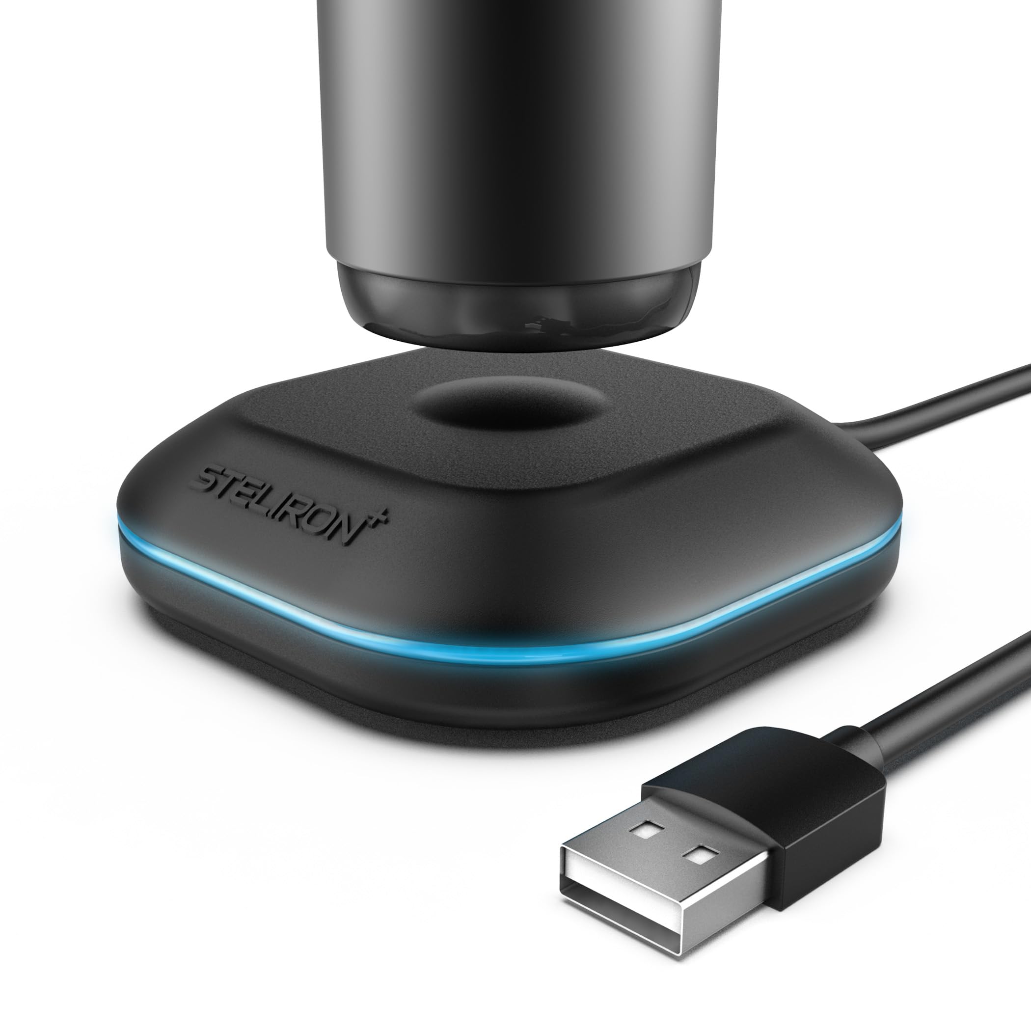 Black magnetic charging base for OralB iO Series 7-10