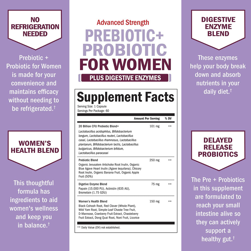 Black cohosh and red clover herbal blend for feminine health