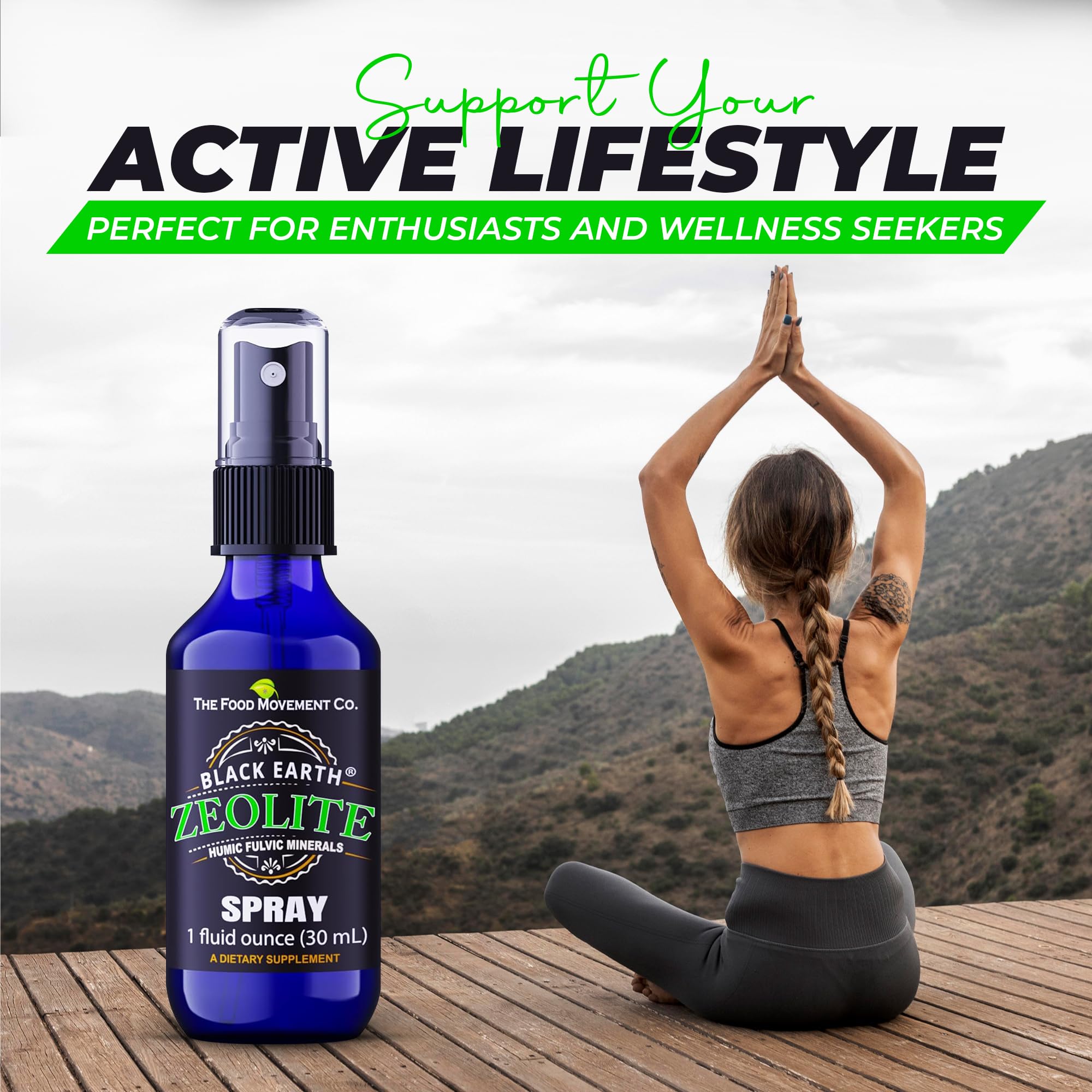 Pump spray nozzle ready for use