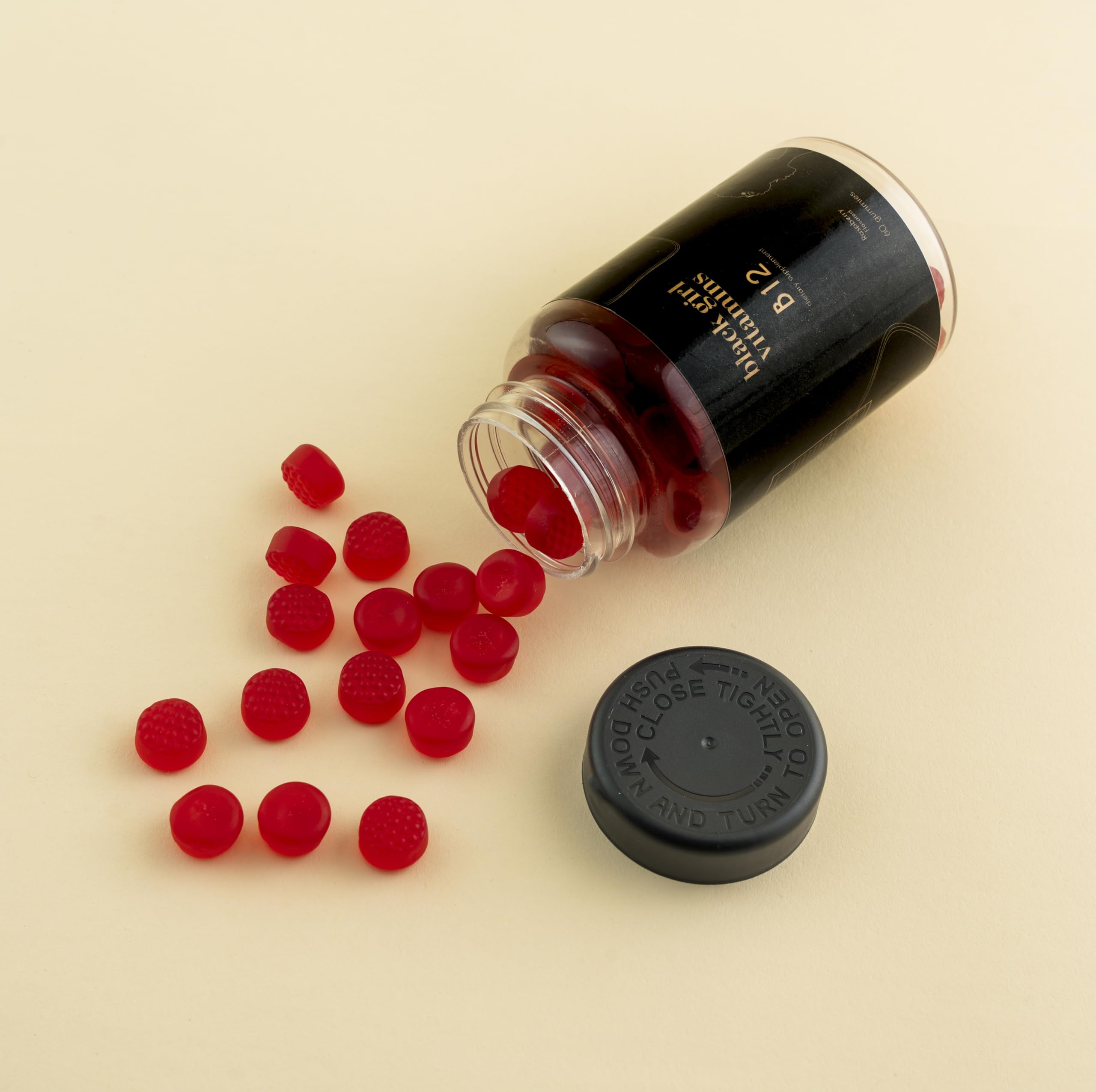 Nutrition label showing 1000 mcg methylcobalamin B12 per serving