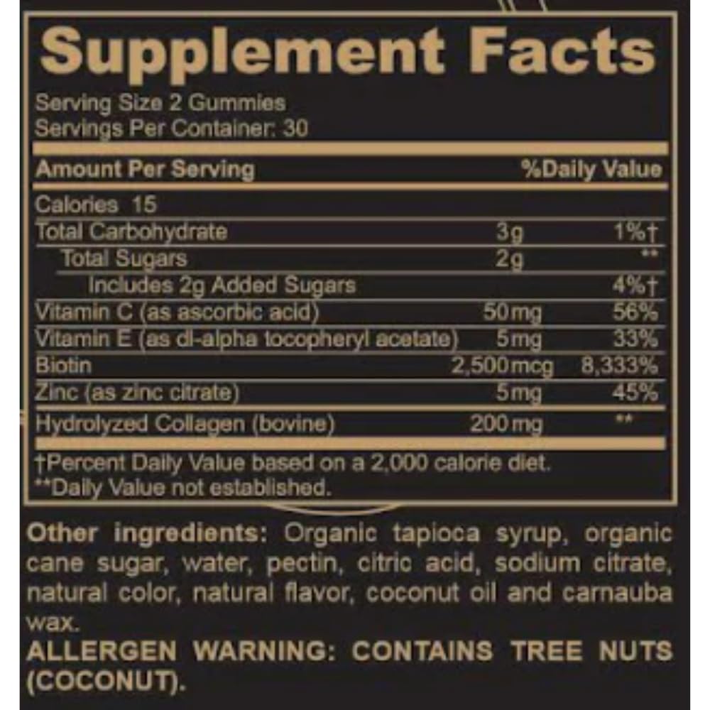 Close-up of lemon-flavored collagen gummies