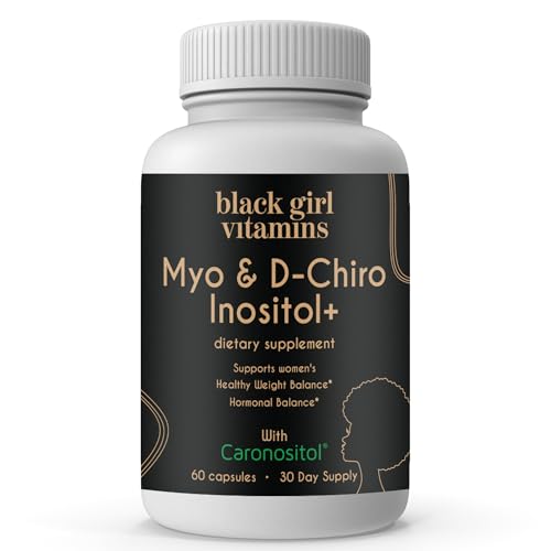 Hero image: Black Girl Vitamins Inositol 60-count bottle