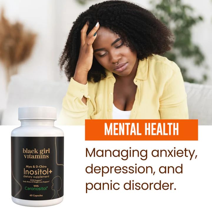Daily routine wellness with Black Girl Vitamins Inositol capsules