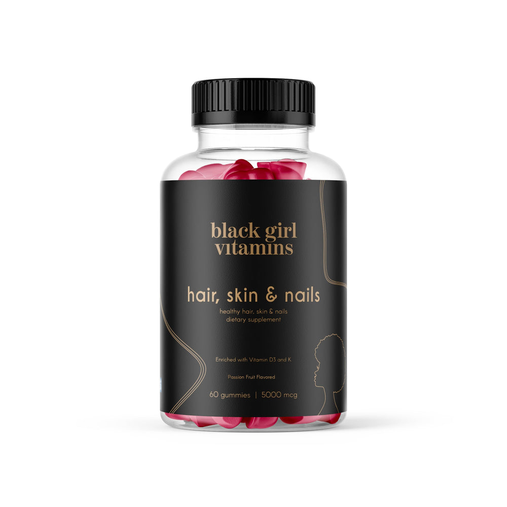 Hero image of Black Girl Vitamins Passion Fruit Gummies, 60-count.