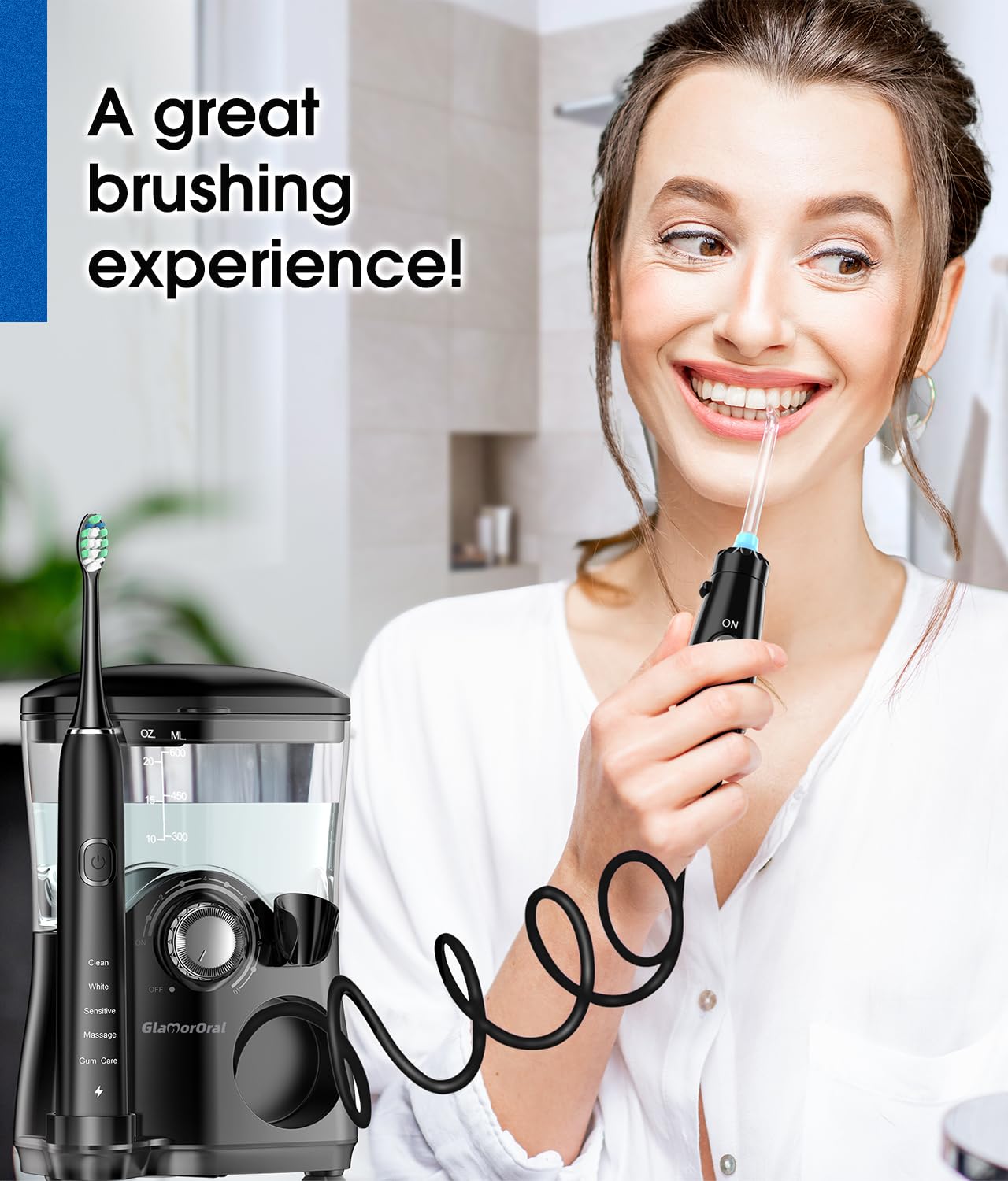 Black color packaging of the product