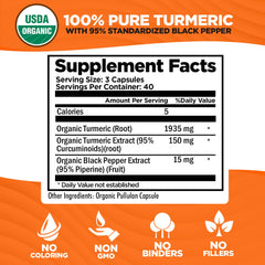 Black Pepper Extract 95% piperine to boost turmeric absorption