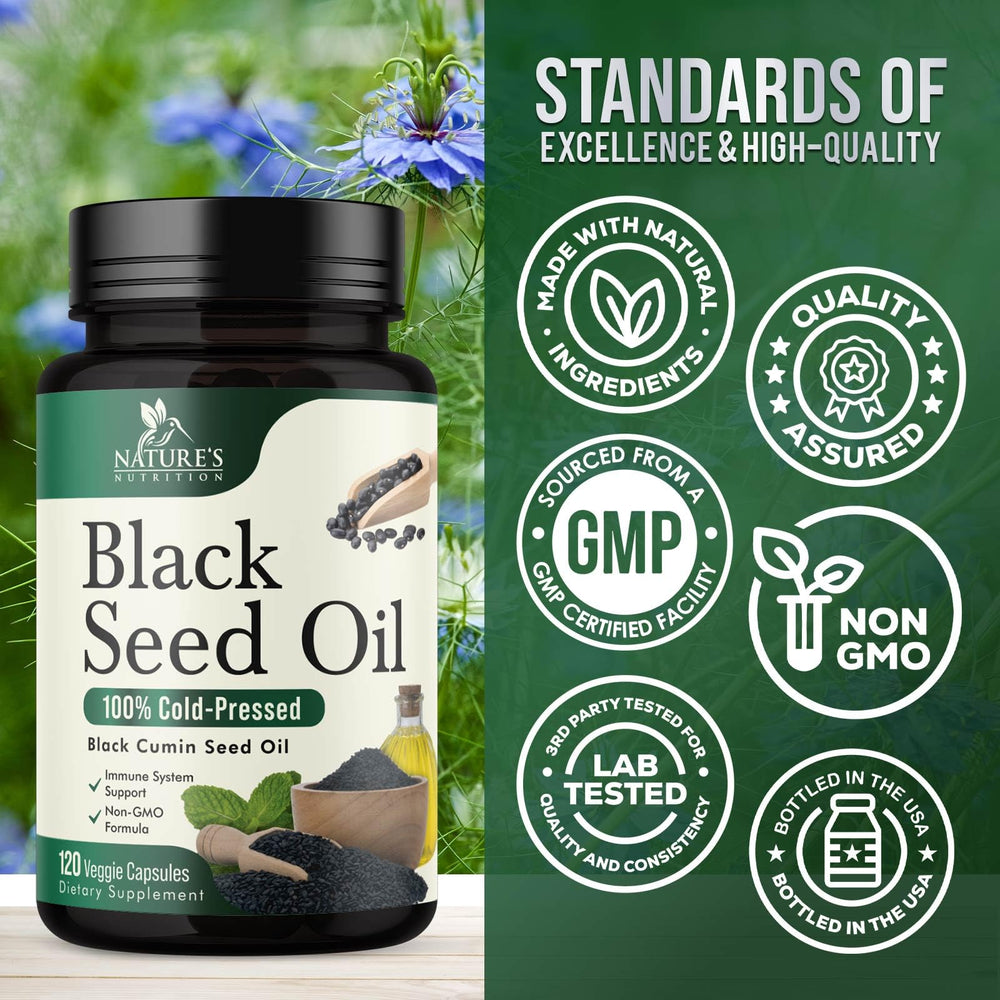 Recommended dosage and usage for Black Seed Oil Softgels