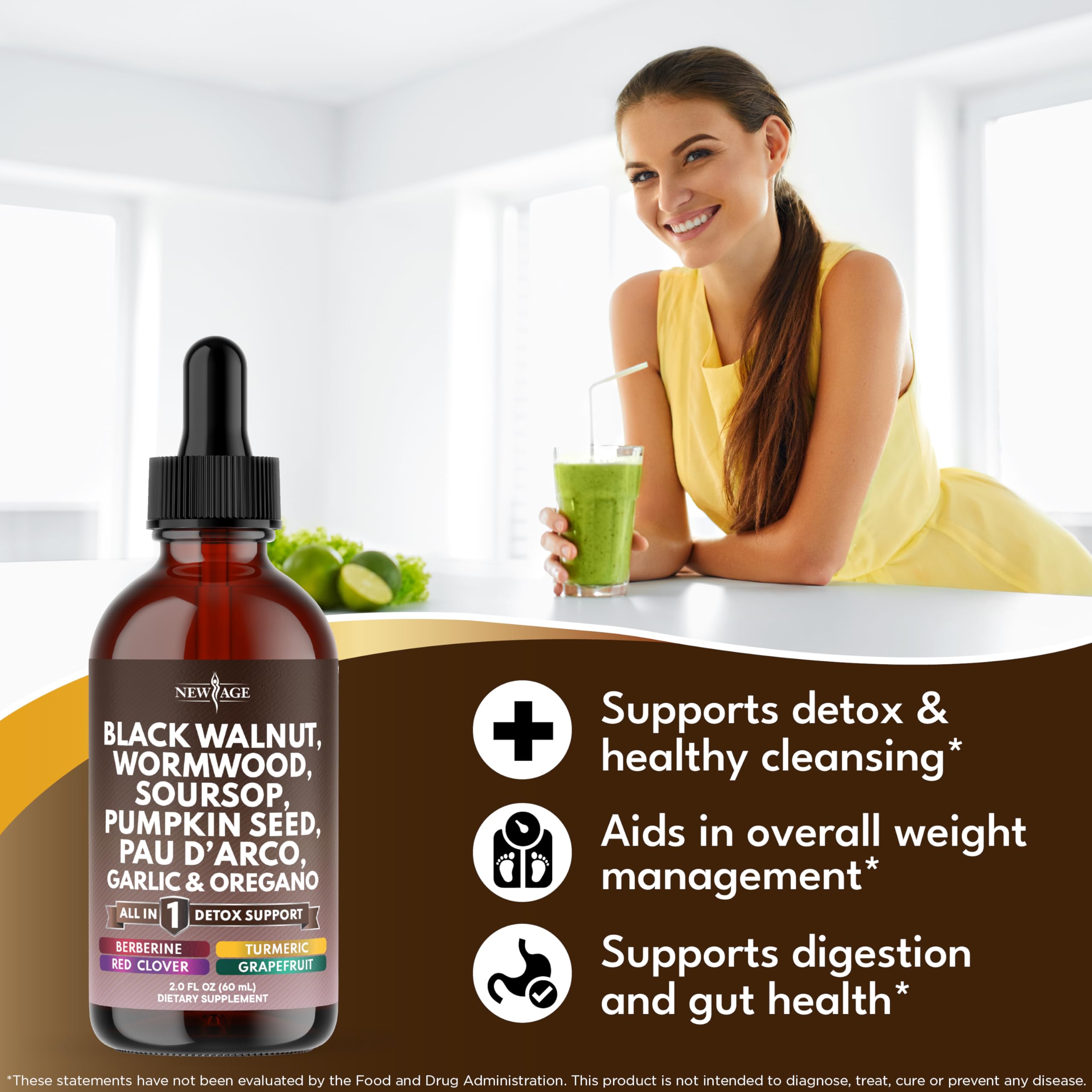 Soursop and garlic oil liquid formula