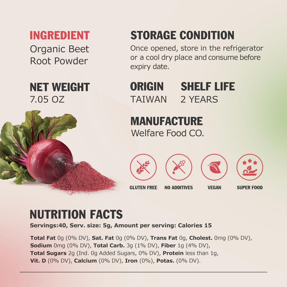 Black Hut Beetroot Powder resealable pouch keeps aroma and freshness intact.