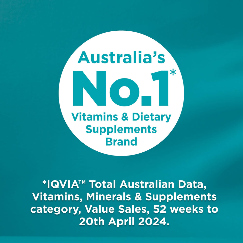 Product shot with lifestyle background emphasizing eye health