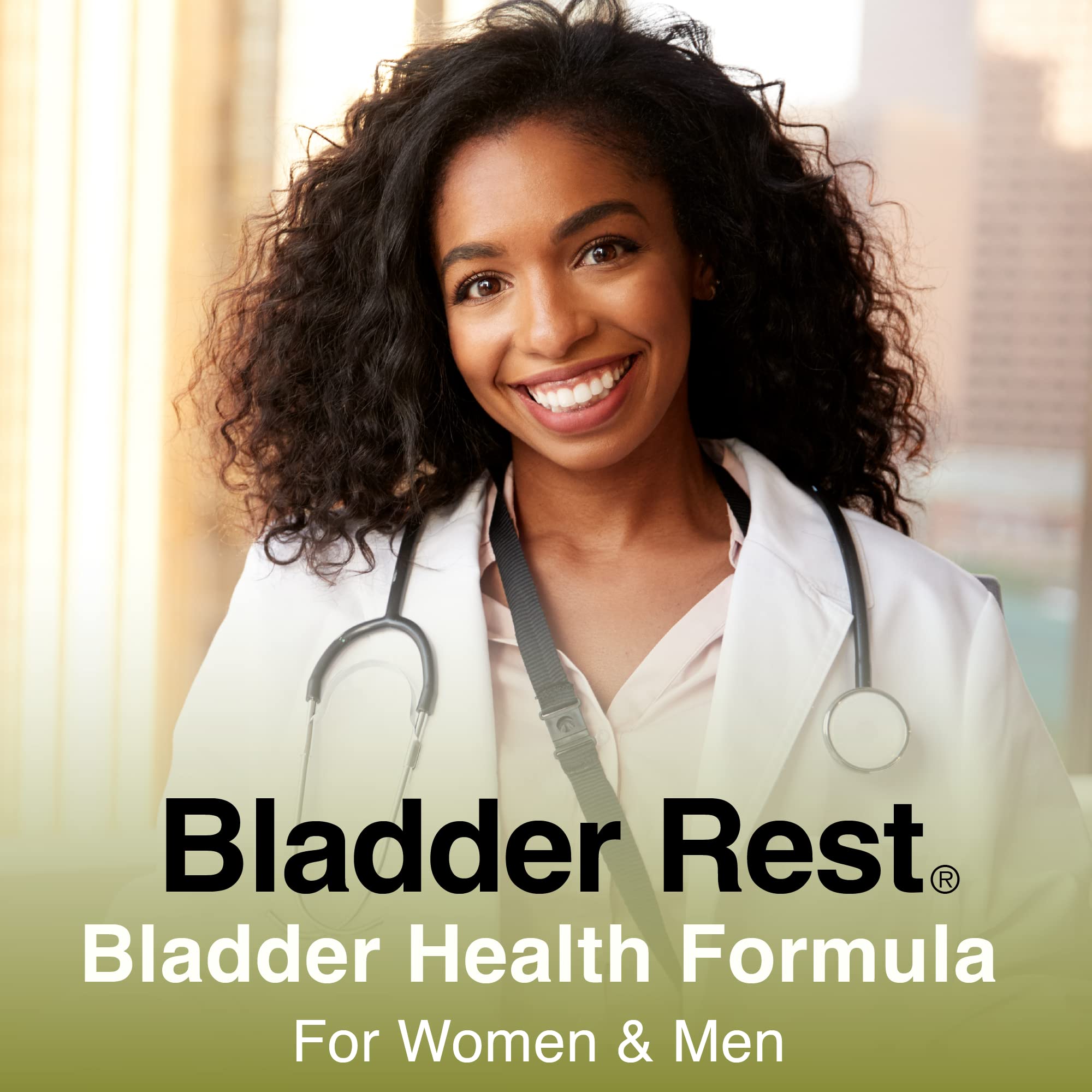 Close-up view of Bladder Rest capsules