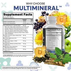 Bladderwrack and burdock root capsules