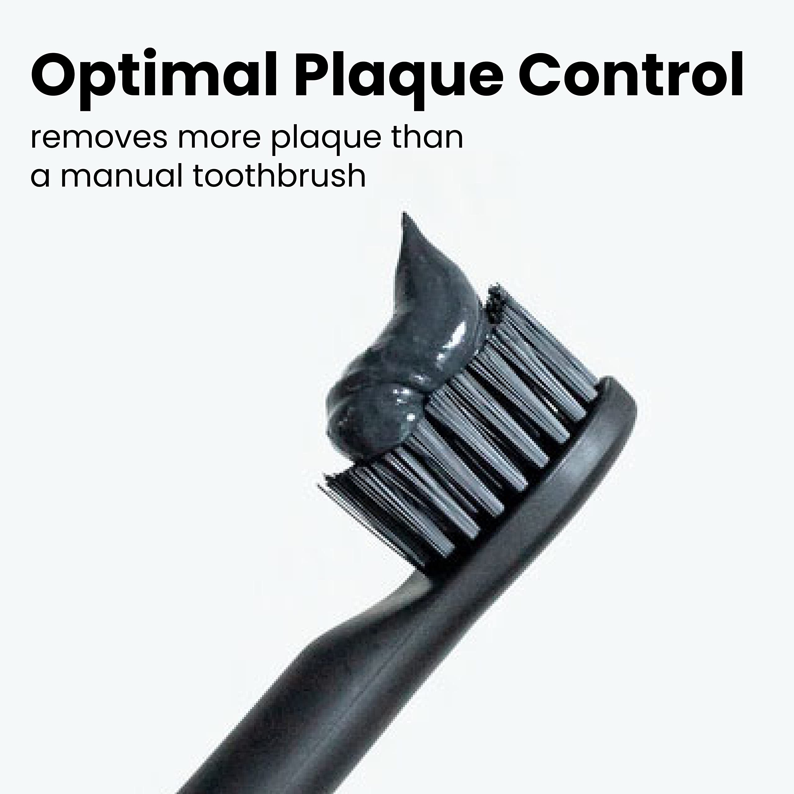 Close-up of DuPont bristles on BLAQ replacement head