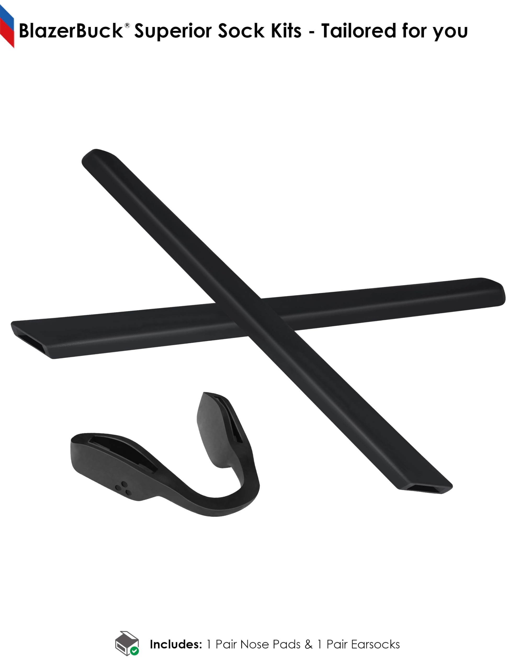 Oakley Activate OX8173 frame with earsocks installed