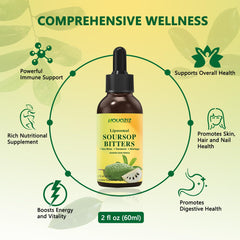 Blend of moringa, turmeric, sea moss ingredients