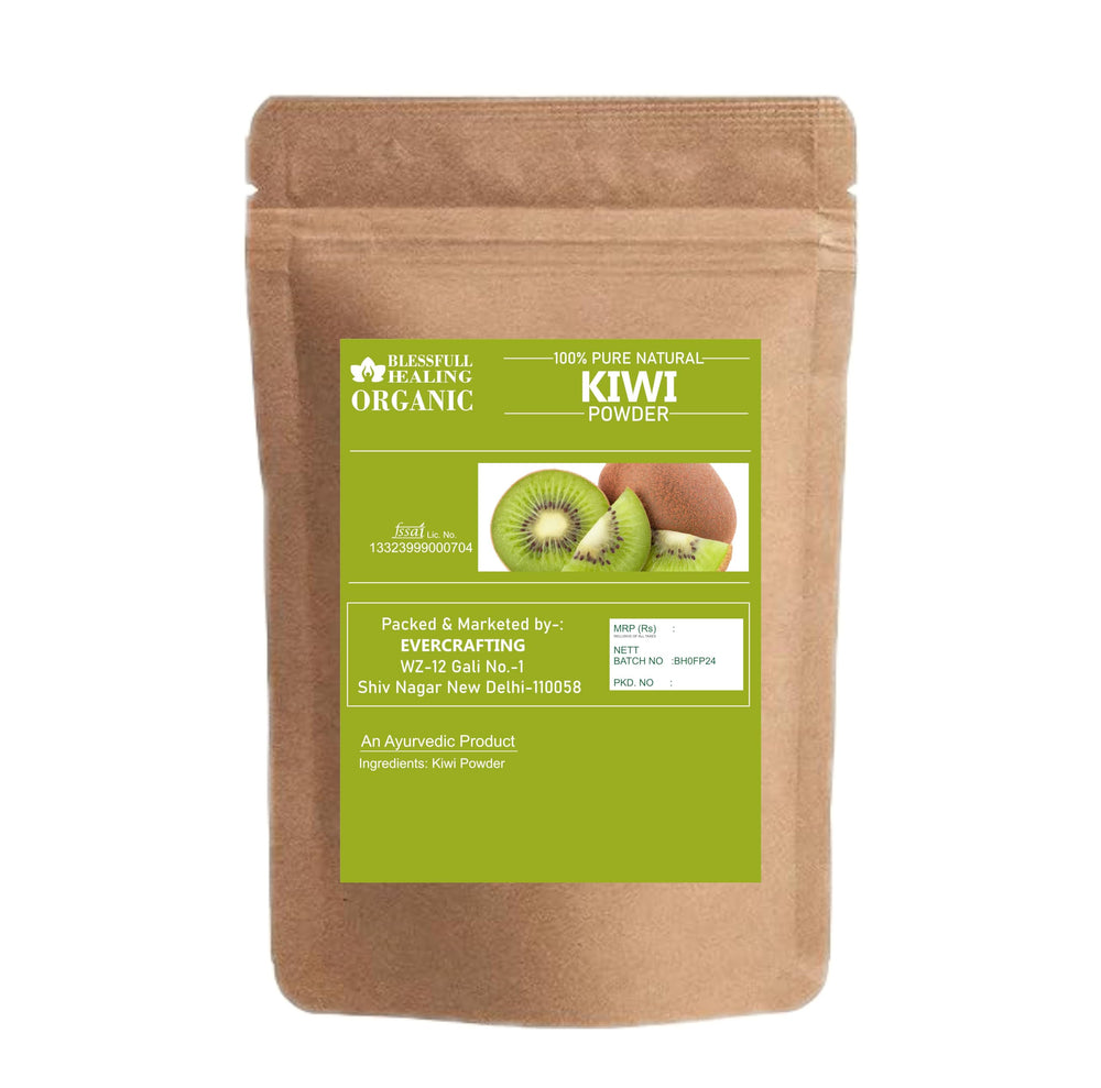 Blessfull Healing Organic Kiwi Powder 300g side view