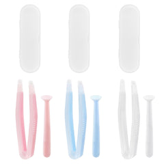 BlingKingdom 3-Piece contact lens applicator kit pink variant with case