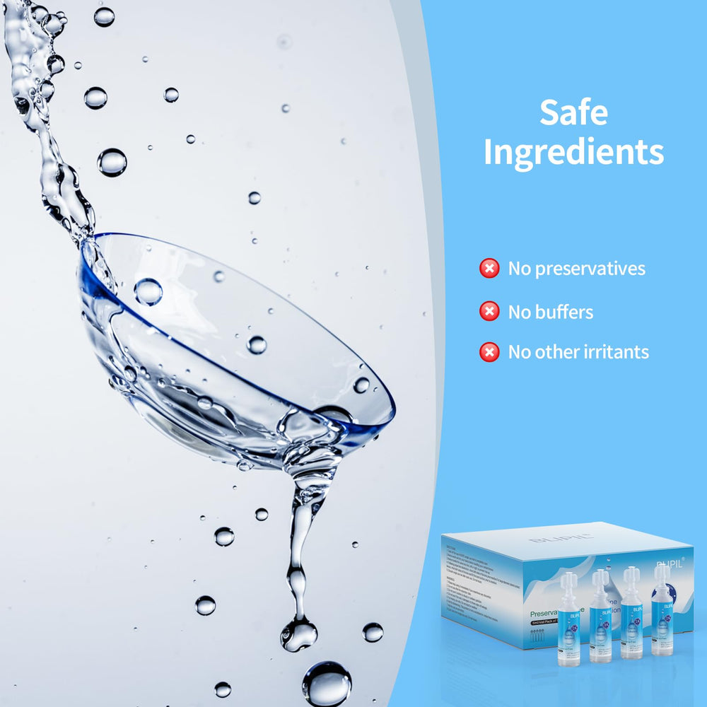 Travel-size box with 100 5mL saline vials