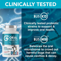 BLIS K12 and BLIS M18 kids probiotics 7-strain graphic