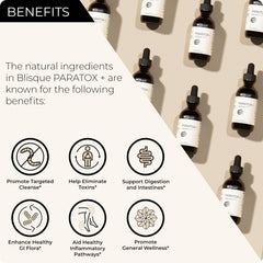 Black walnut hull ingredient for Blisque PARATOX+