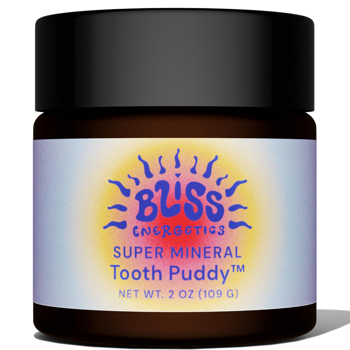 Bliss Energetics Remineralizing Tooth Puddy packaging