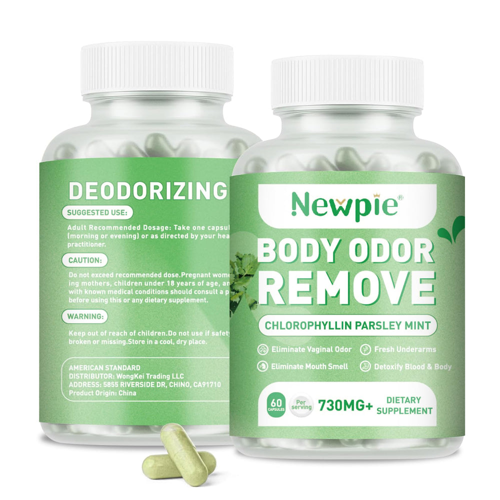 Blltzzz Newpie Body Deodorizing Supplement bottle