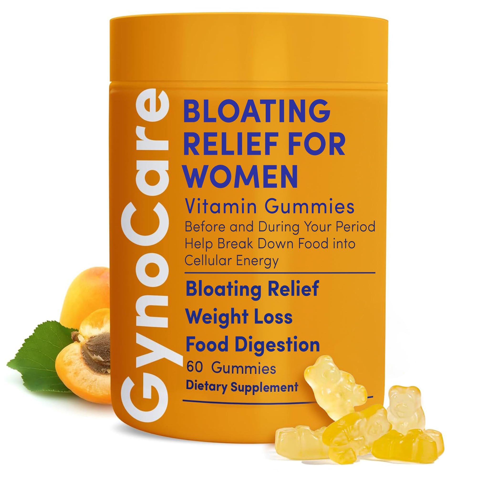 Bloating Relief for Women gummies bottle – 60 vegan gummies