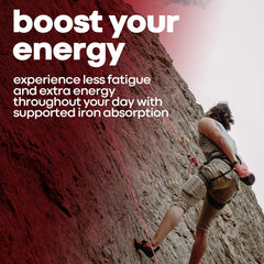 Blood Booster Iron supplements for energy and healthy blood production for women and men
