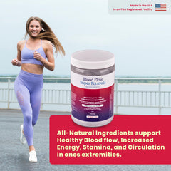 Nerve Spa Blood Flow product bottle and label