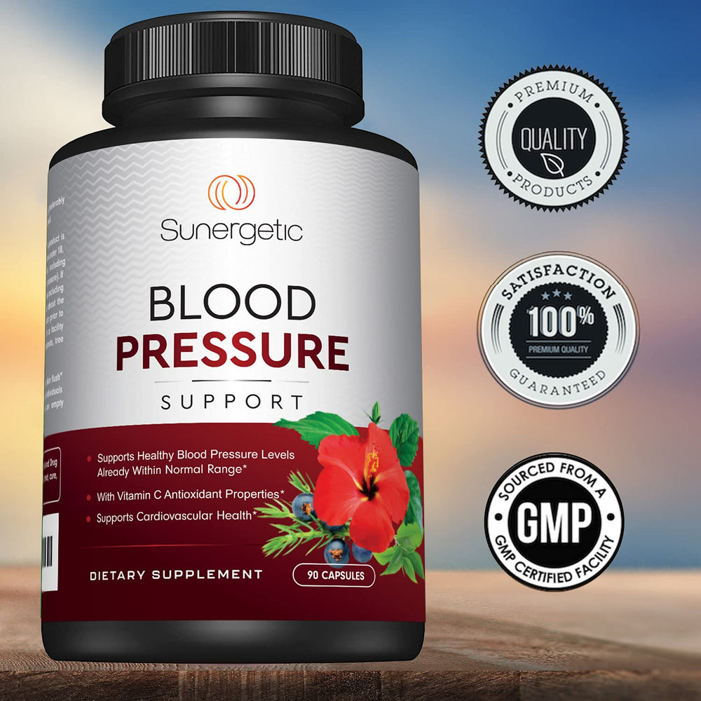 Herbal vitamins and minerals included in the blood pressure formula