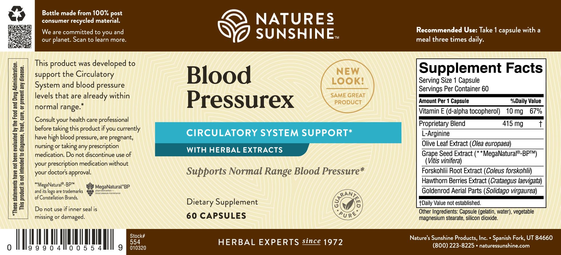Key benefits infographic for Blood Pressurex