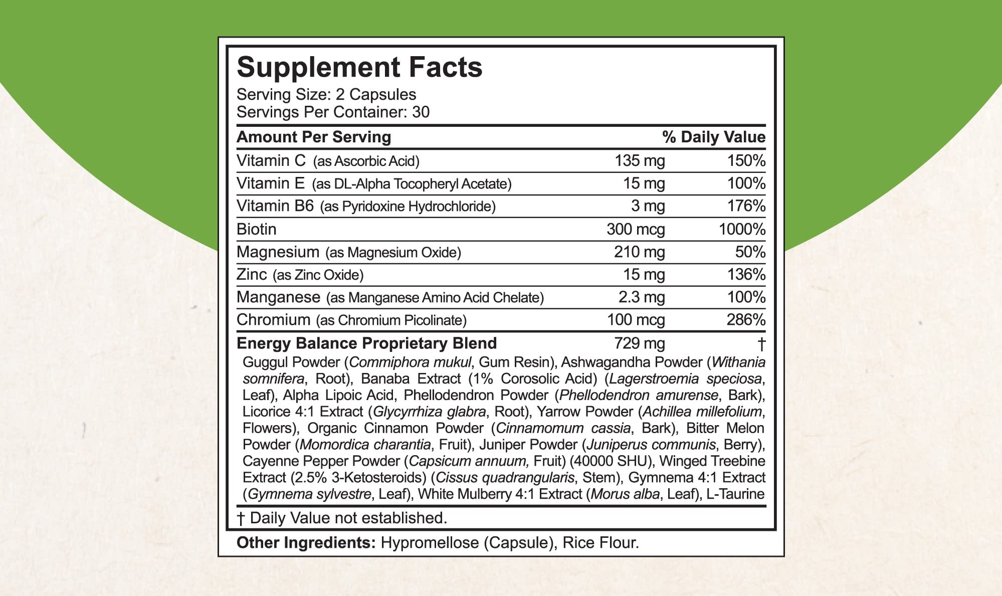 USA-made Blood Sugar Advanced Formula packaging (60 capsules)