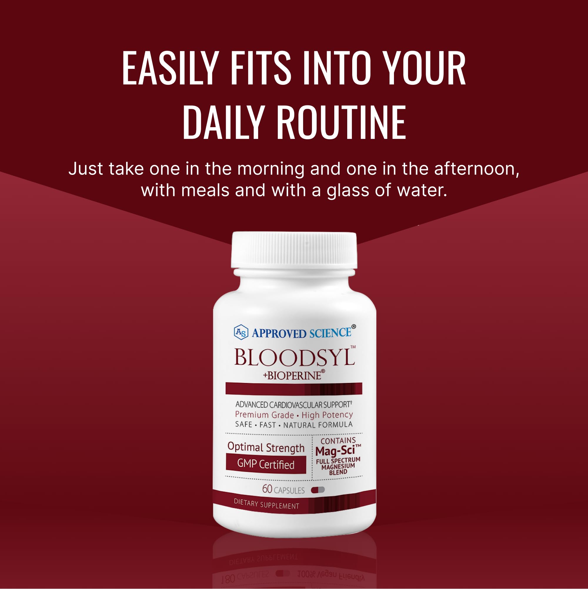 60 capsules pack of Approved Science Bloodsyl