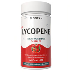 Bloofah Lycopene Tomato Extract Capsules bottle – 120 count