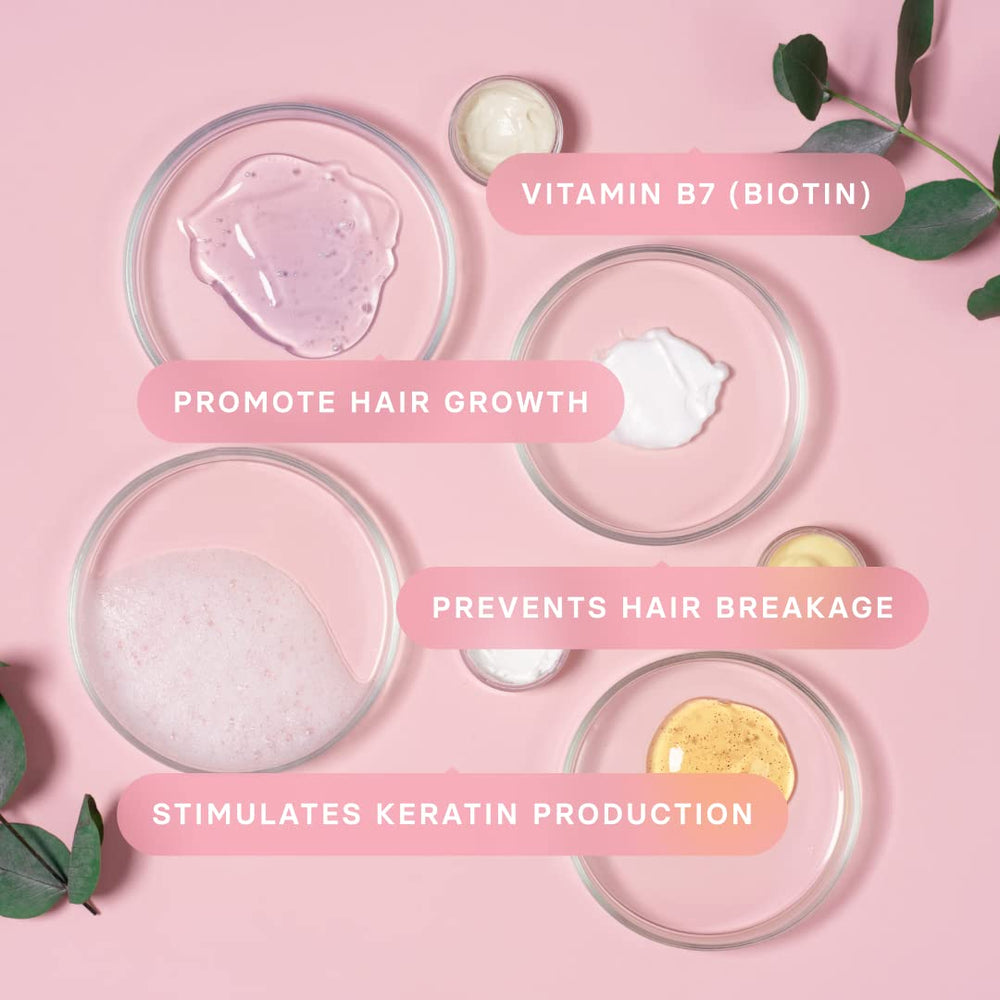 Hair growth vitamins for women, gluten-free and cruelty-free