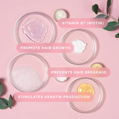 Hair growth vitamins for women, gluten-free and cruelty-free