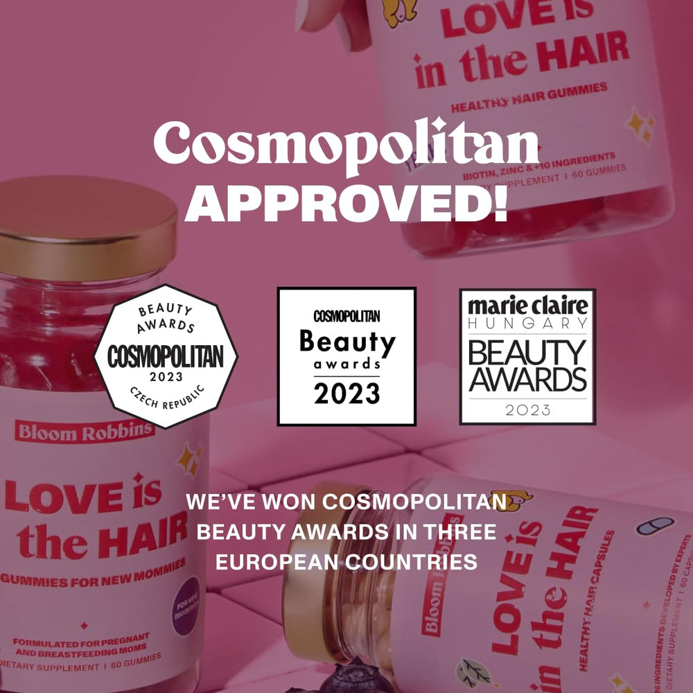 Two-pack Bloom Robbins hair vitamins box set