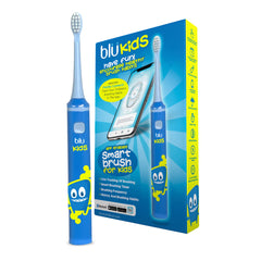 Blue Blu Smart Kids Toothbrush – front view