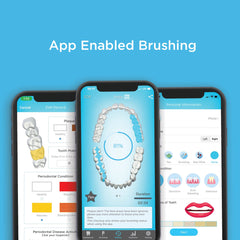 Blue Blu Smart Kids Toothbrush – side view