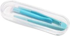 Blue inserter and remover tools with soft tips for lenses