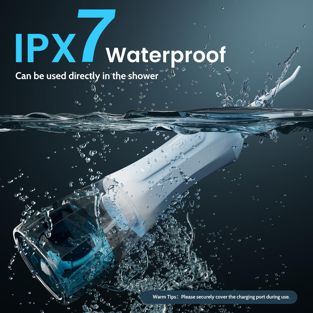 Compact portable water flossers for travel