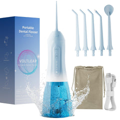 Blue and pink 2-pack water flossers – hero image