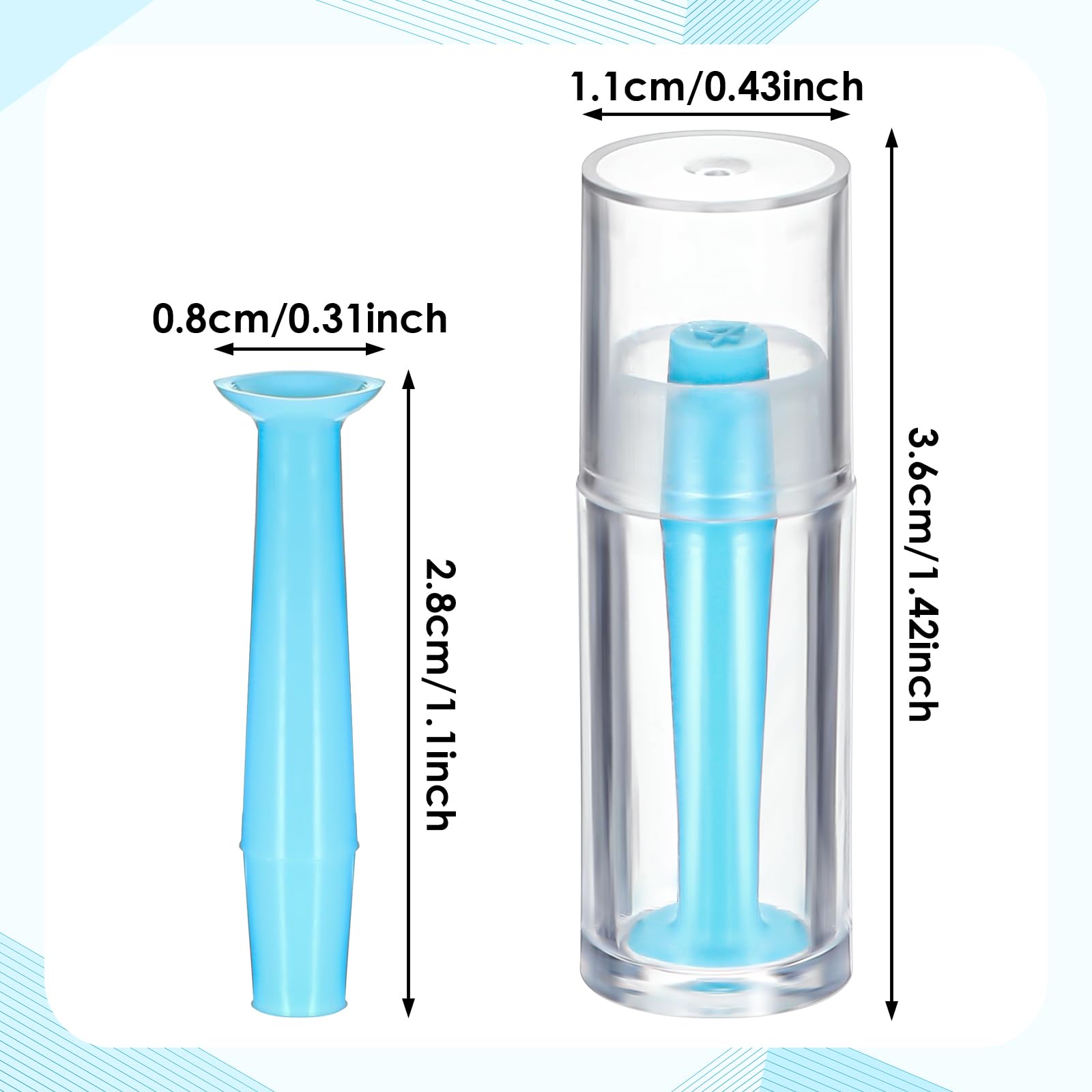 Soft silicone plunger for safe lens removal