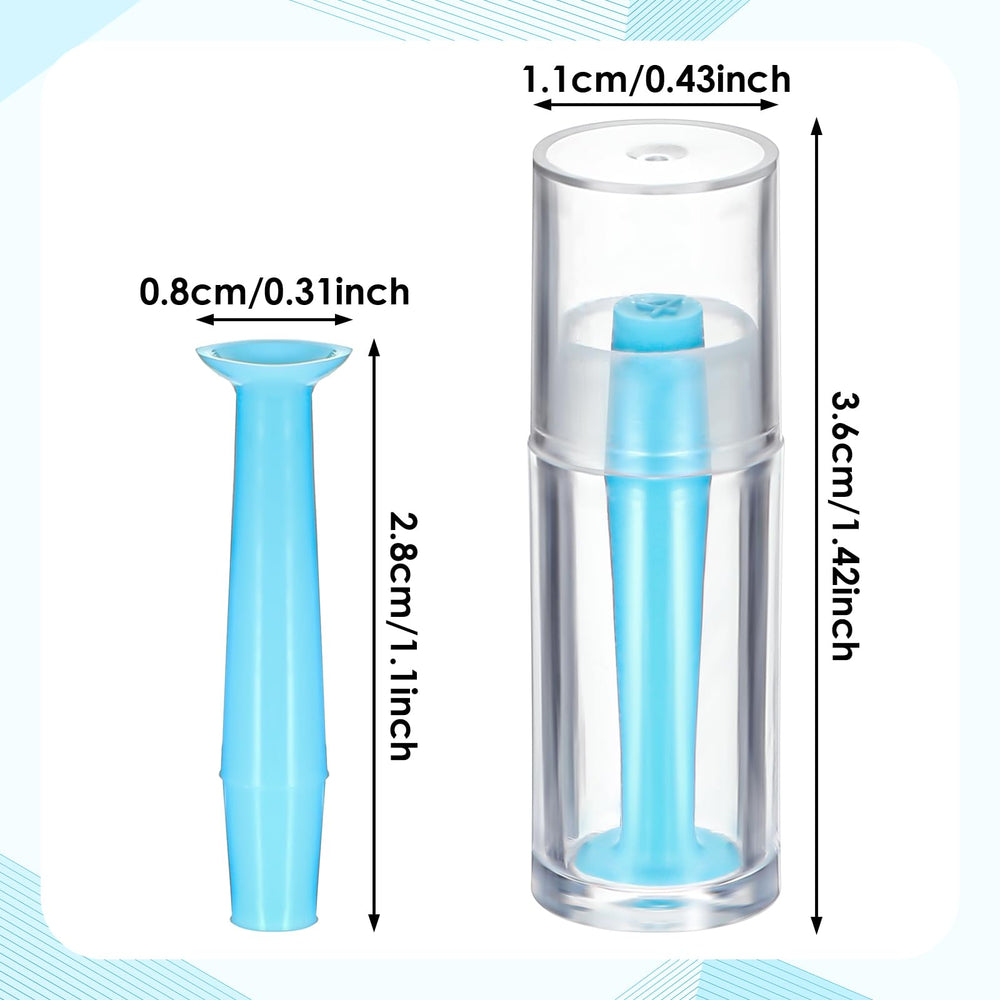 Soft silicone plunger for safe lens removal