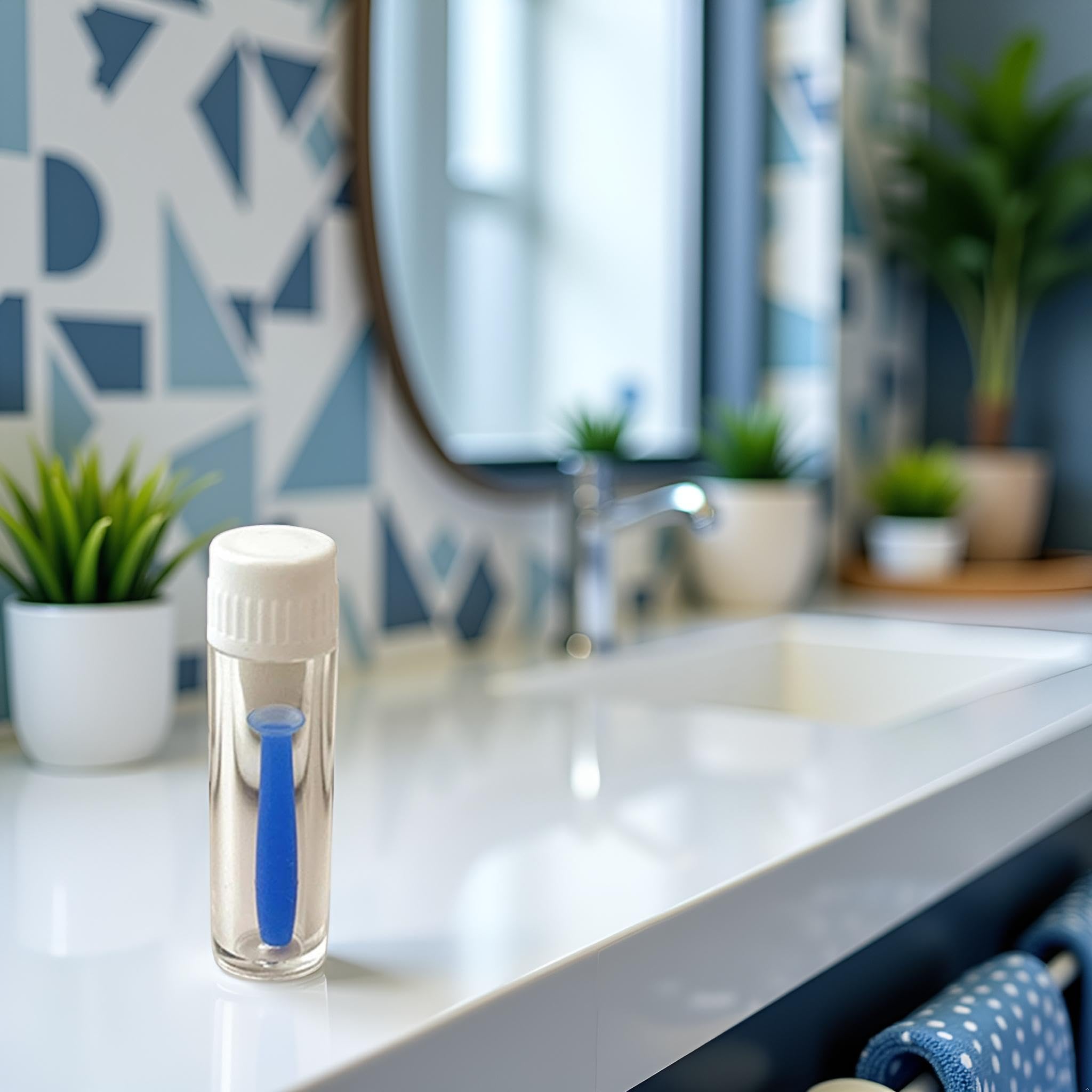 Portable compact lens care tool suitable for travel
