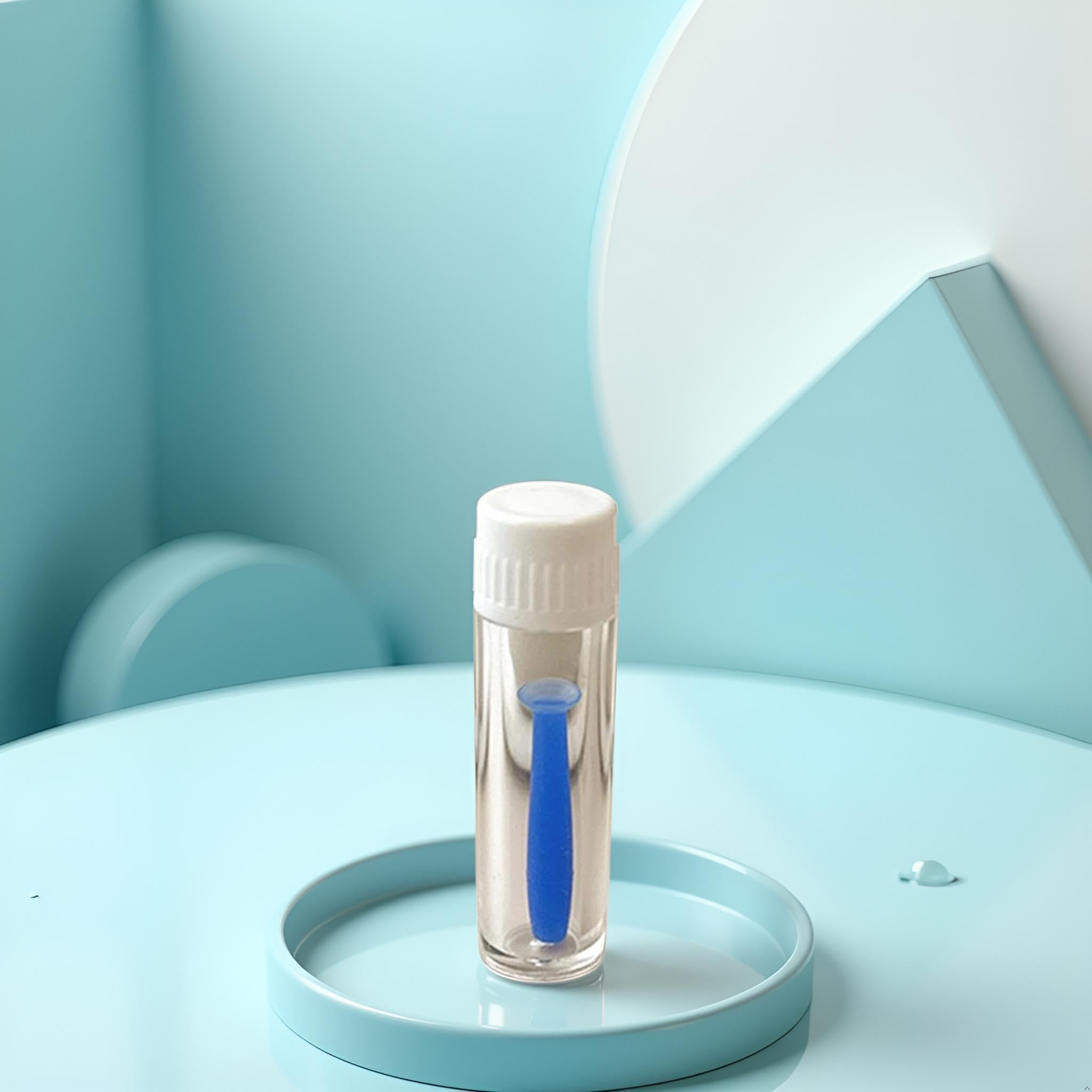 One-piece silicone lens applicator and remover design