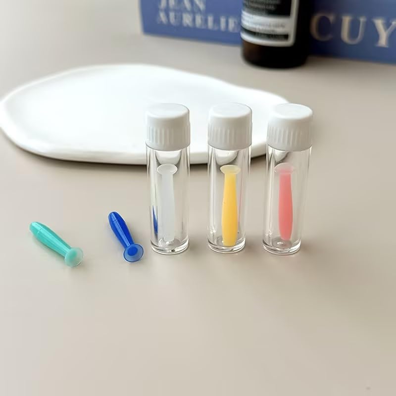 Easy-to-clean silicone contact lens tool for daily care