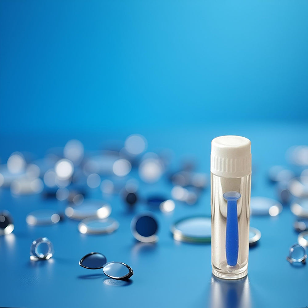 Soft silicone grip for safe lens handling