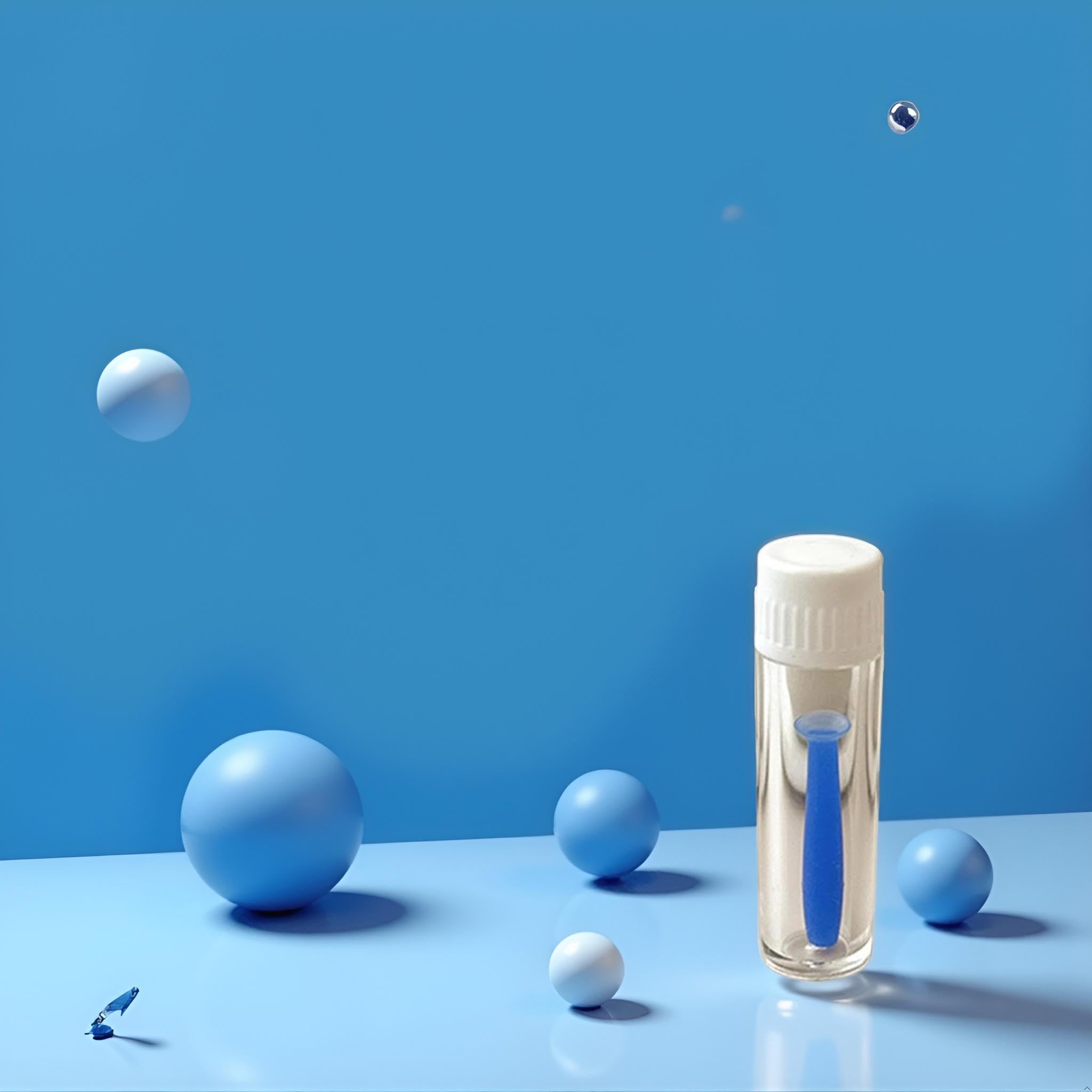 Lightweight travel-friendly contact lens applicator